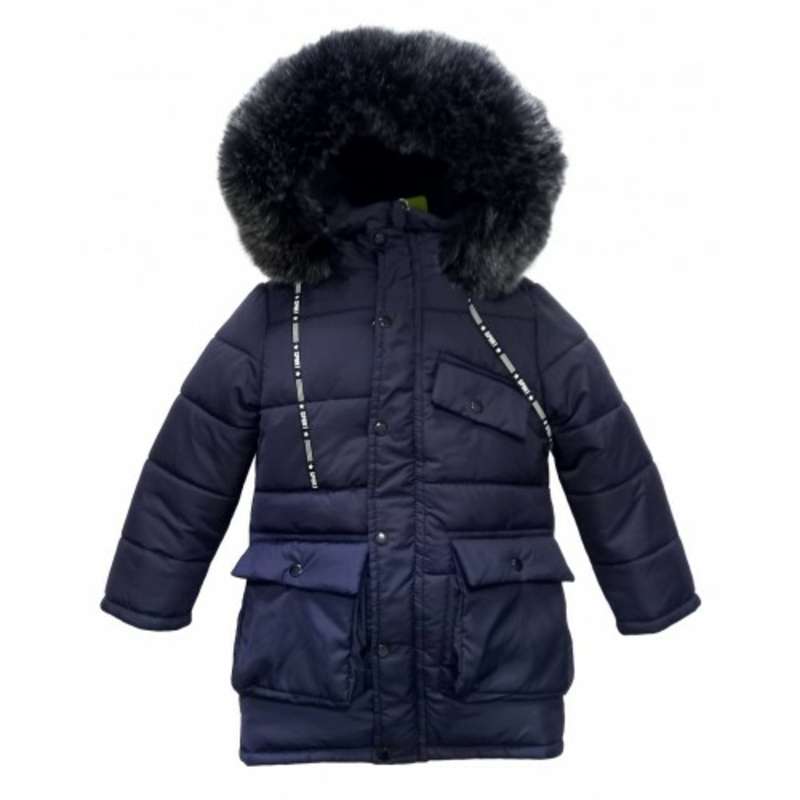 Куртка зимова дитяча Best Boss синій ріст 128 см 1073b128, фото №2