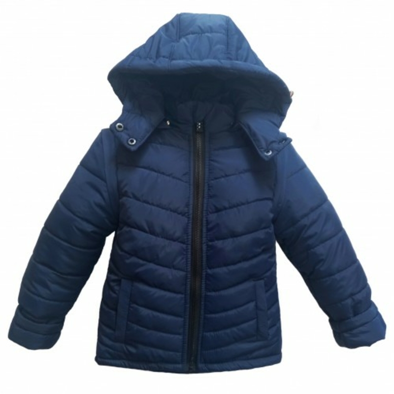 Дитяча куртка жилетка Teddy Jacket синя 134 ріст 1075a134, фото №2