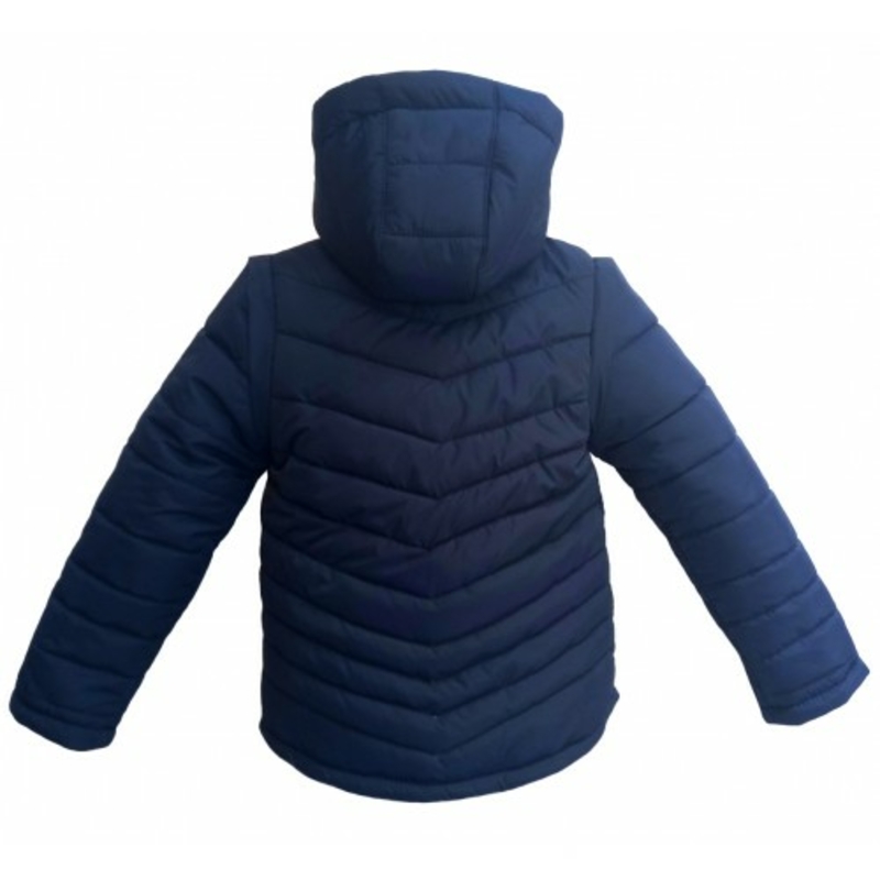 Дитяча куртка жилетка Teddy Jacket синя 116 ріст 1075a116, фото №5