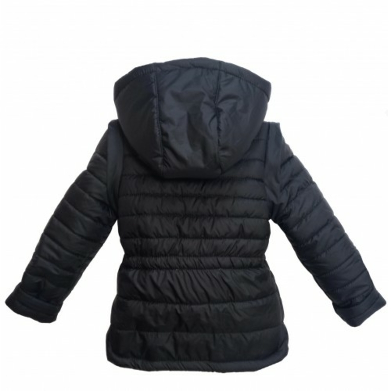 Дитяча куртка жилетка Naomi чорна 122 ріст 1002f122, numer zdjęcia 3