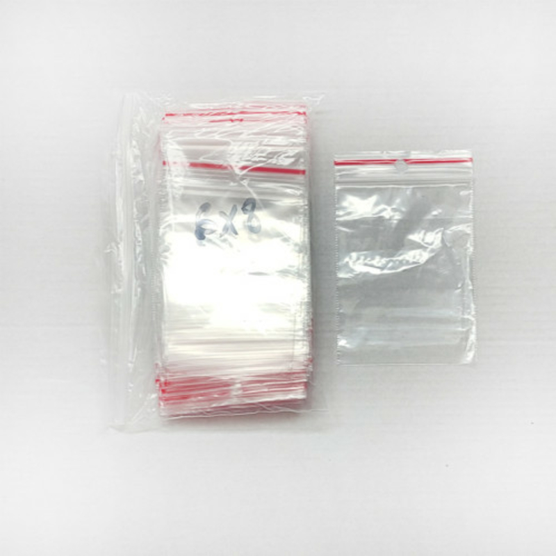 ЗІП-пакети струнна застібка  6см*8см (упак. 100 шт)