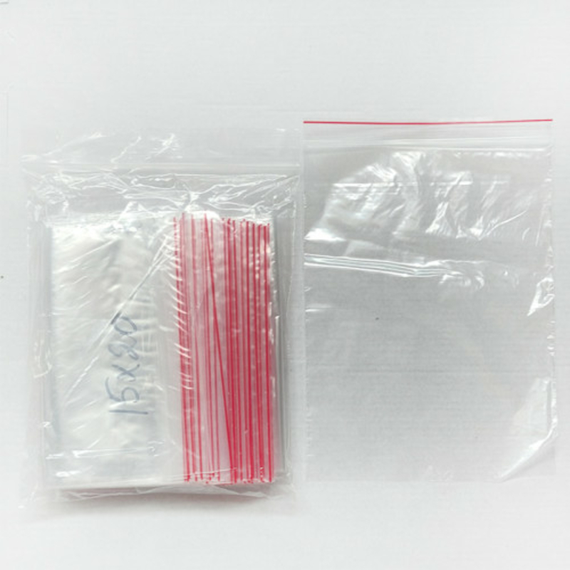ЗІП-пакети струнна застібка  15см*20см (упак. 100 шт)