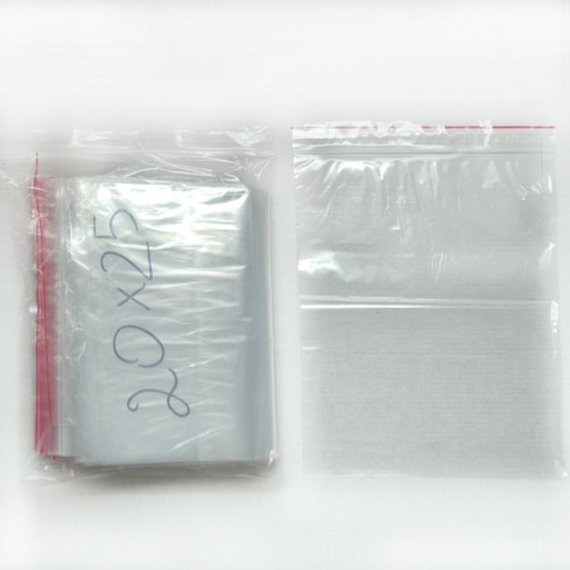 ЗІП-пакети струнна застібка  20см*25см (упак. 100 шт)