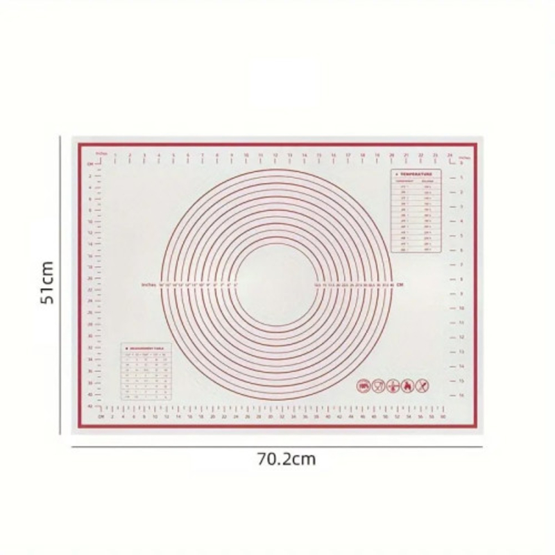 Силіконовий килимок для тіста 50см*70см