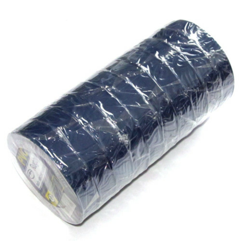Ізолента ПВХ RUGBY 50м синя (упаковка 10 шт)
