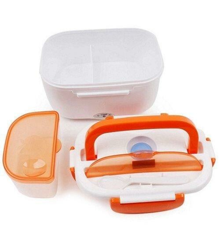 Электрический Ланч Бокс с подогревом Lunchbox Ys-001, orange, фото №3