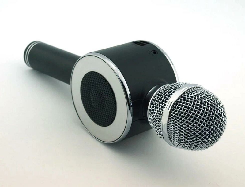 Беспроводной микрофон караоке Ws-668, black, photo number 3