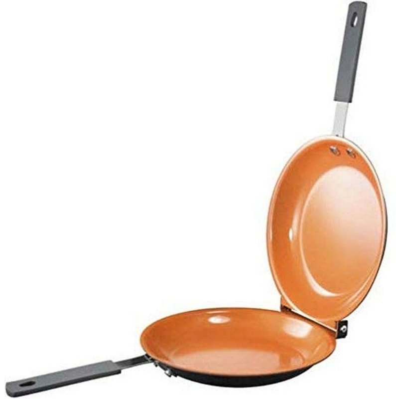 Двухсторонняя сковородка для панкейков pancake bonanza copper, numer zdjęcia 2