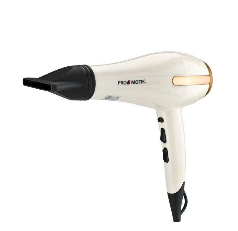 Профессиональный фен для волос Promotec Pm-2305, white, фото №4
