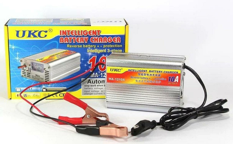 Зарядное устройство для аккумулятора Ukc battery charger Ma-1210a на 10A