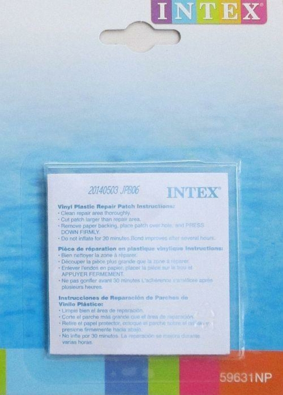 Ремкомплект Intex 59631 Np (для надувных изделий)