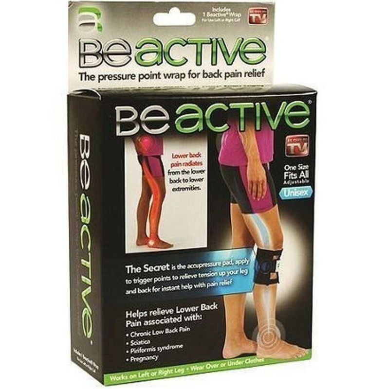 Компрессионная накладка под колено BeActive от боли в спине и ногах, photo number 3