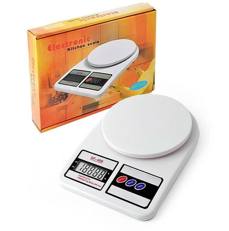 Электронные кухонные весы Sf-400 до 10 кг с подсветкой, фото №3
