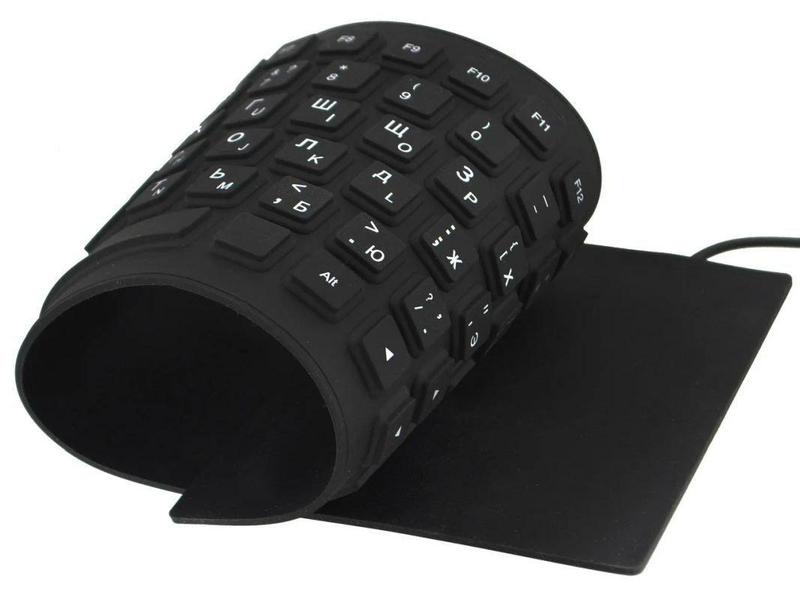 Гибкая силиконовая клавиатура Ukc Flexible Keyboard, фото №3