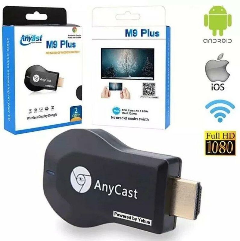 Медиаплеер Miracast AnyCast m9 Plus с встроенным Wi-Fi модулем, numer zdjęcia 2
