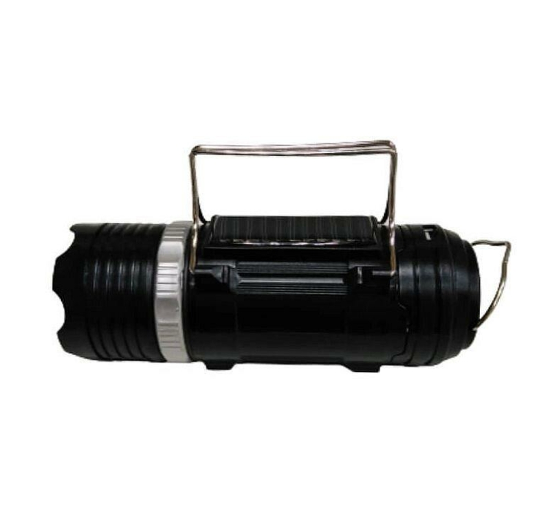 Кемпинговый фонарь Gsh-9688 black (солнечная панель, power bank), фото №6