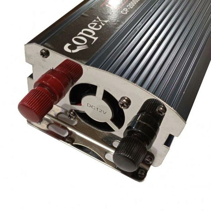 Инвертор преобразователь напряжения Inverter Copex Cp-2000d Dc12v-Ac230v 2000w, фото №3