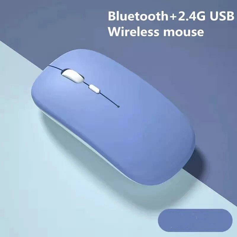Компьютерная беспроводная аккумуляторная мышка 2.4 ГГц, фото №9