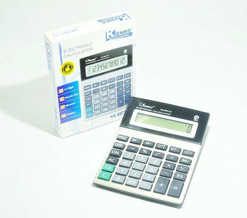 Калькулятор настольный Kenko Kk-8875-12, фото №3