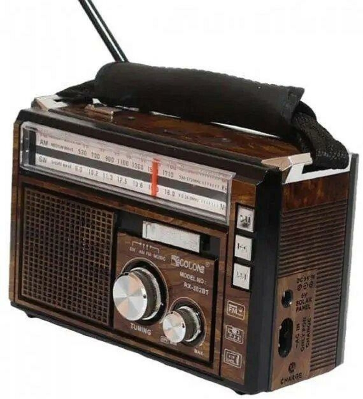 Портативный радиоприемник Golon Rx-381 Brown, фото №4