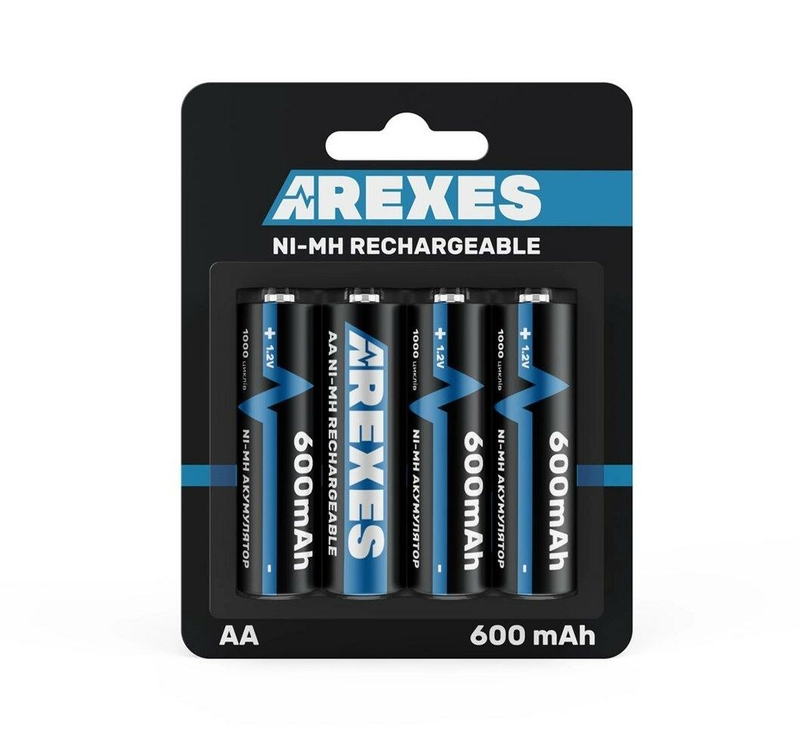 Аккумулятор Arexes 600 mAh Ni-Mh никель-металлогидридные 1.2v 14500 aa, фото №2