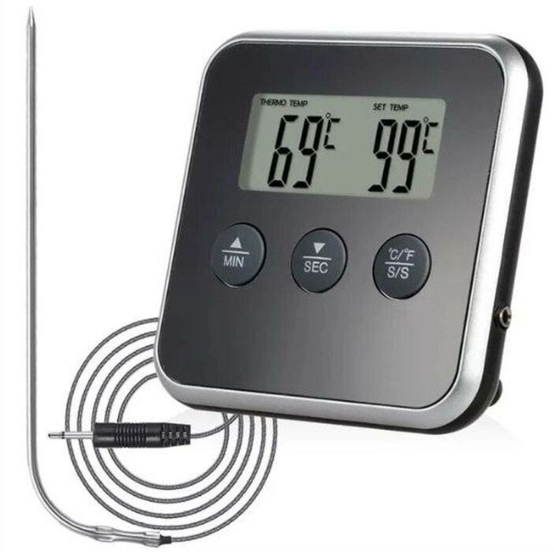 Цифровой термометр с выносным датчиком до 300 градусов Digital Cooking Thermometer, photo number 2
