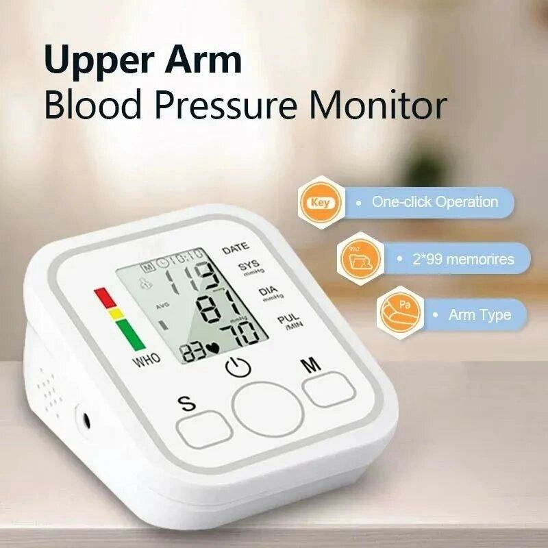 Автоматический тонометр upper arm style blood pressure monitor, photo number 4