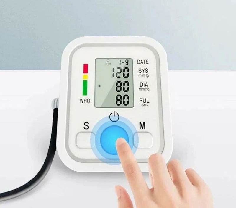 Автоматический тонометр upper arm style blood pressure monitor, photo number 7