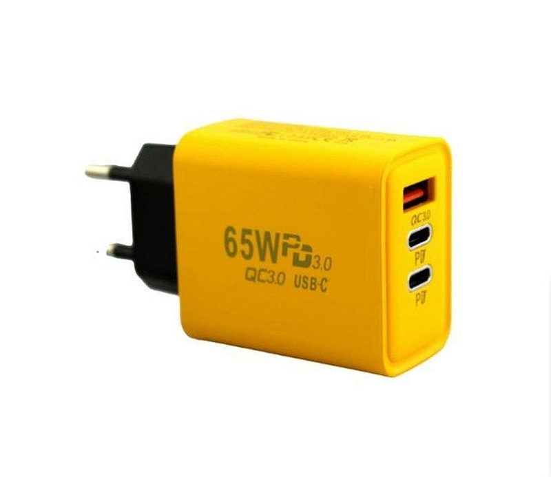 Зарядное устройство адаптер 65w Ar-pd05 (1 usb 2 type-c), numer zdjęcia 3