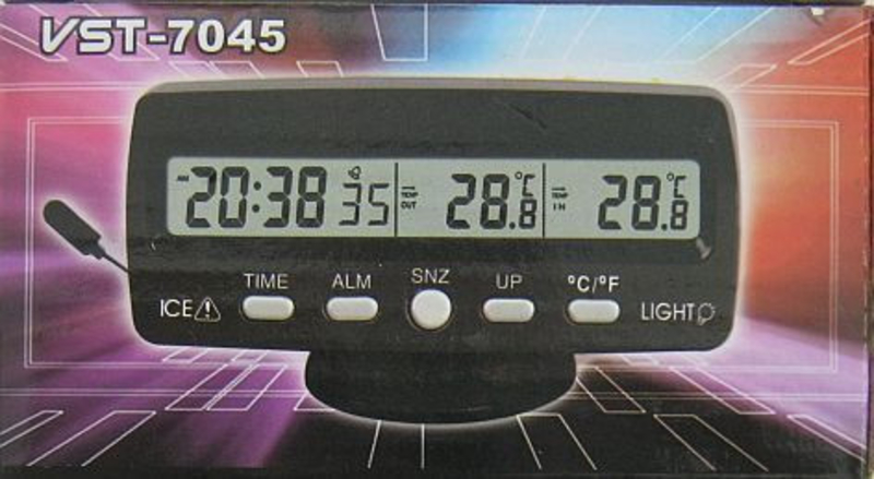 Samochodowe zegar VST-7045