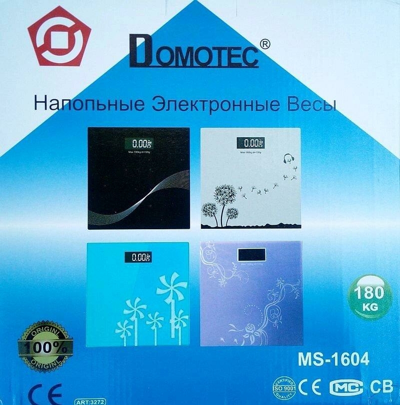Напольные электронные весы Domotec Ms-1604, до 180 кг, фото №3