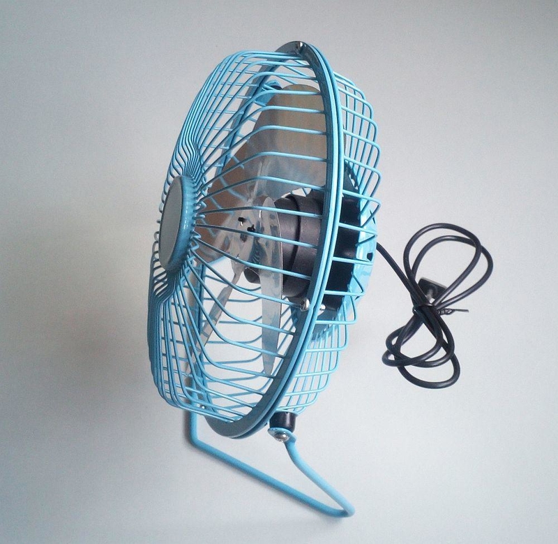 Настольный Usb вентилятор (металлический корпус, диаметр 180мм), фото №4