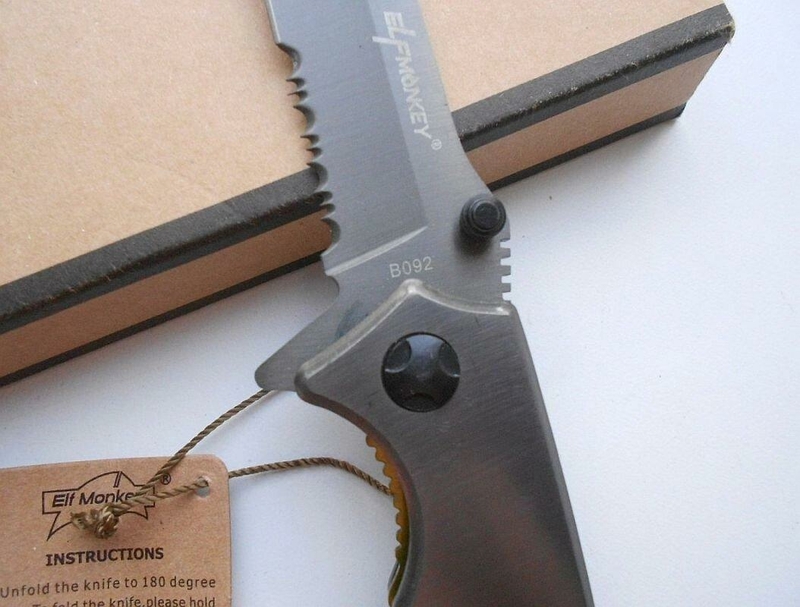 Складной нож Elfmonkey B092, фото №6