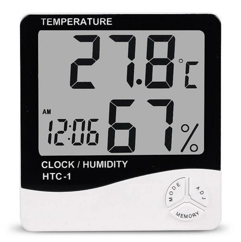 Цифровой термометр гигрометр Htc-1, photo number 2