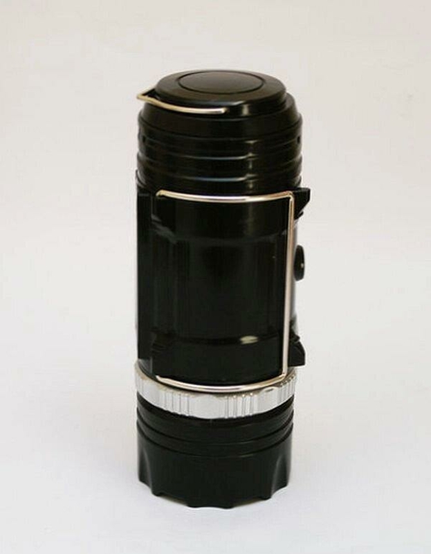 Кемпинговый фонарь Sb-9699 black (солнечная панель, power bank), фото №4