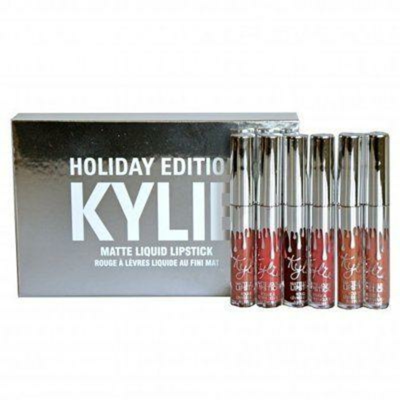 Набор матовых помад Kylie Birthday Edition silver, numer zdjęcia 2