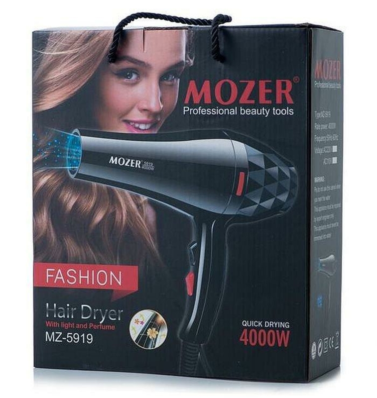 Профессиональный фен для волос Mozer Mz-5919, 4000W, фото №4