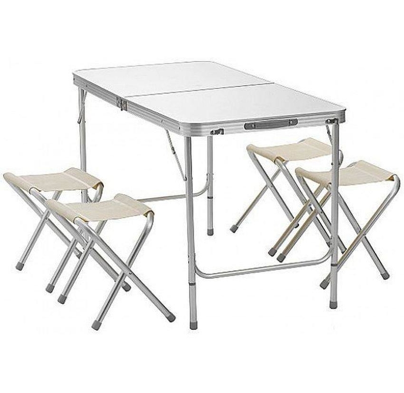 Składany stolik piknikowy z krzesłami Folding Table