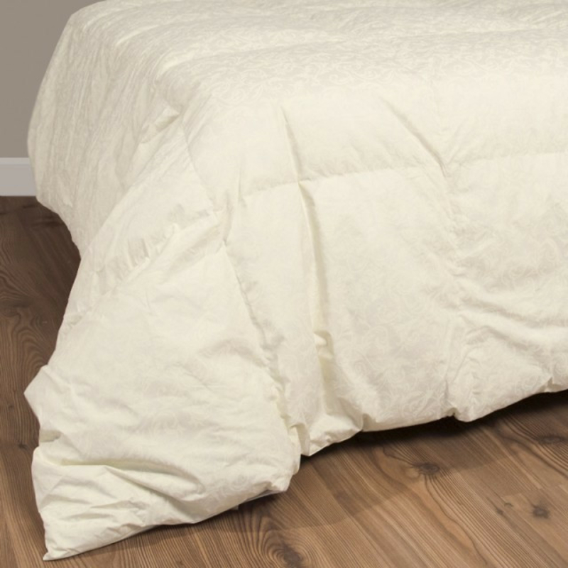 Одеяло пуховое стеганое, пуховое одеяло зимнее тик/пух Ярослав 170х205, photo number 2