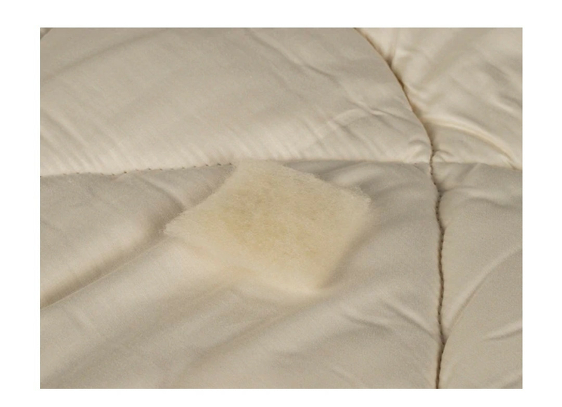 Одеяло стеганое меринос 140х205 см, одеяло из шерсти мериноса зимнее Ярослав, фото №4