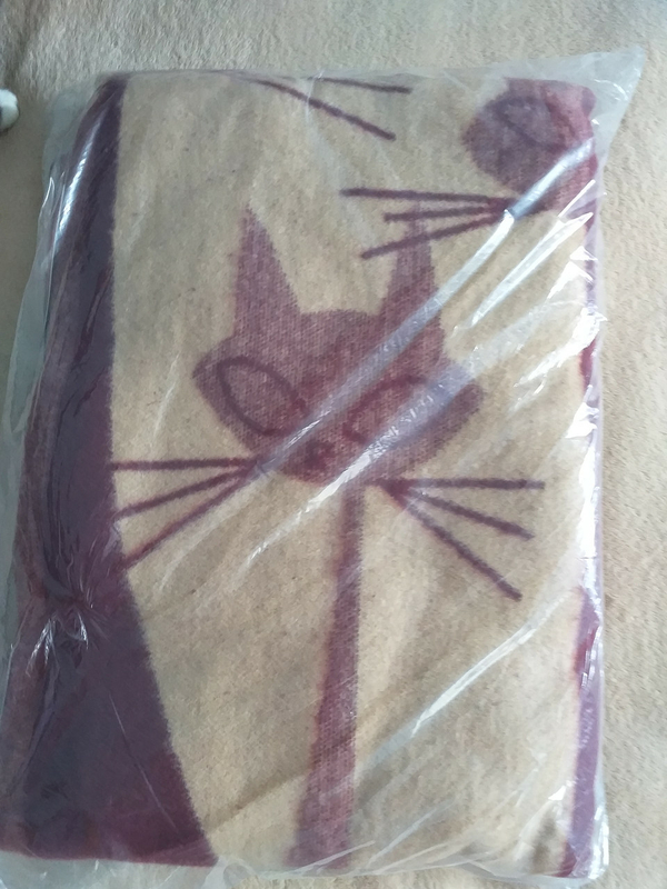 Одеяло из шерсти мериноса коты 170х205 Ярослав, numer zdjęcia 4