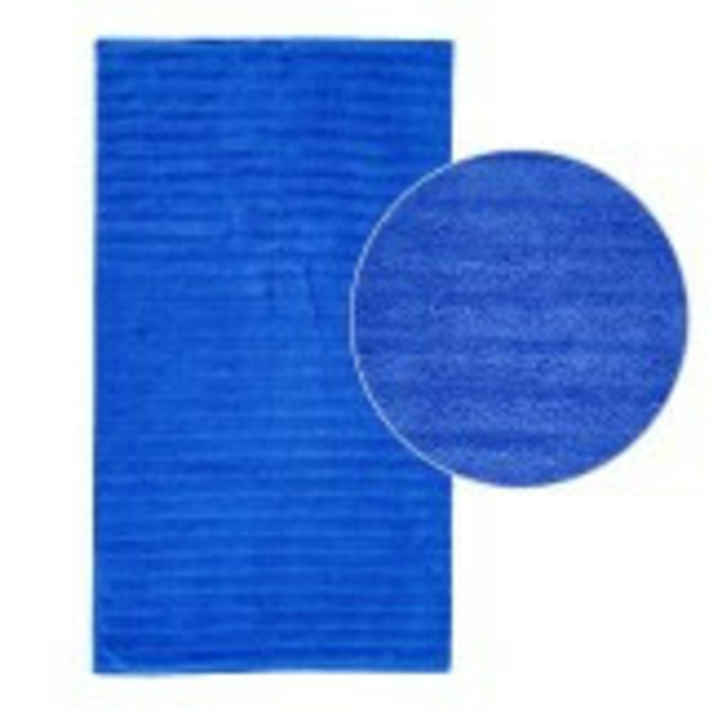Махровое полотенце Ribs синее, фото №4