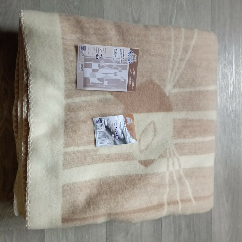 Одеяло из шерсти мериноса коты 190х205 Ярослав, фото №6