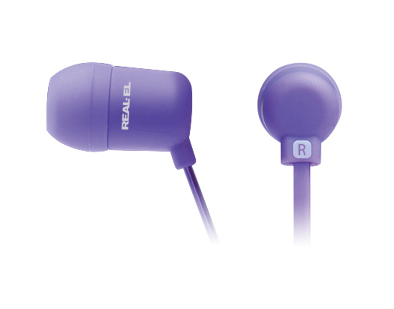 Навушники REAL-EL Z-1600 фіолетові, фото №2