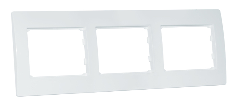 Рамка SVEN SE-300 трехместная белая, фото №2