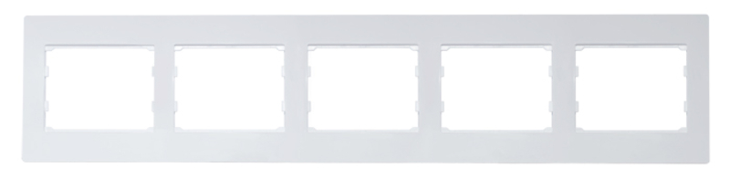 Рамка SVEN SE-500 пятиместная белая, фото №3