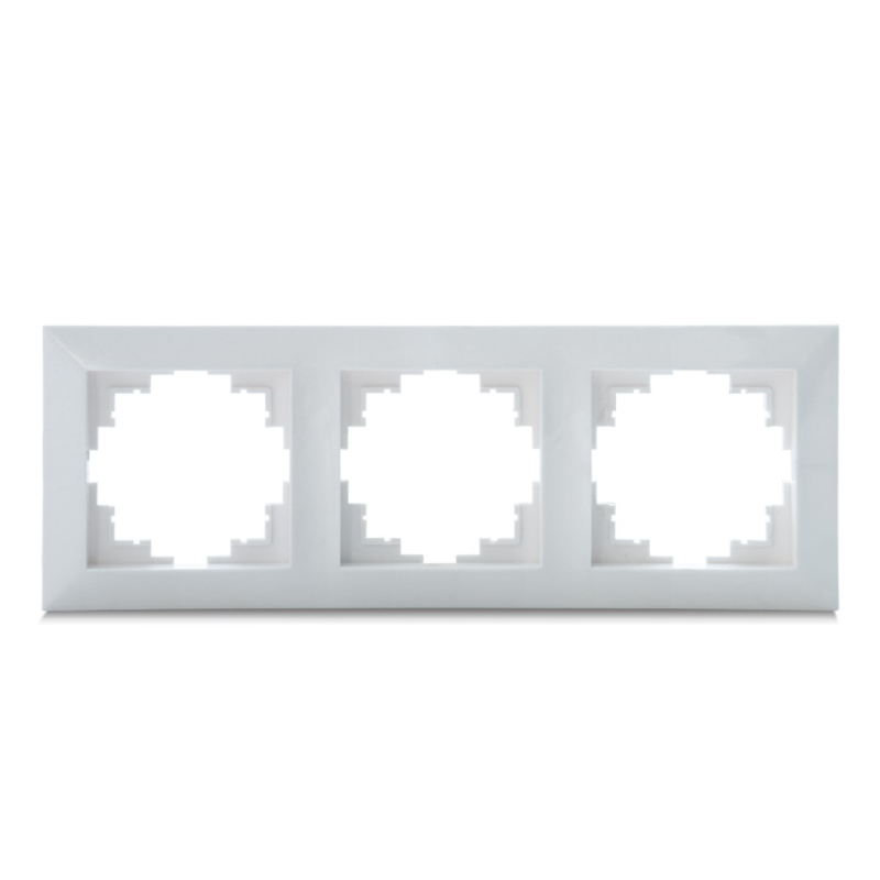 Рамка SVEN SE-60003 трехместная белая, фото №4