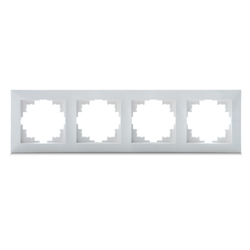 Рамка SVEN SE-60004 четырехместная белая, фото №3