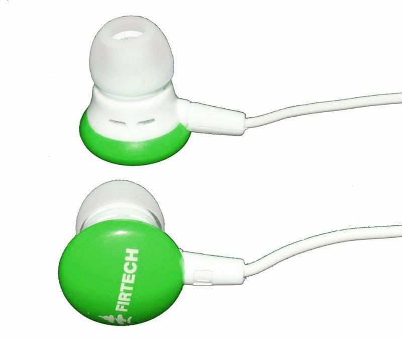 Навушники-вкладиші Firtech FE-072 зелені, numer zdjęcia 3