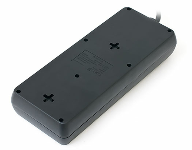 Фильтр-удлинитель REAL-EL RS-8 PROTECT USB 3m черный, фото №5